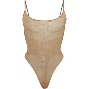 NTW SKIMS Beige Sienna After Hours Bodysuit